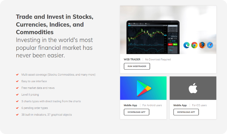 trading and investment application